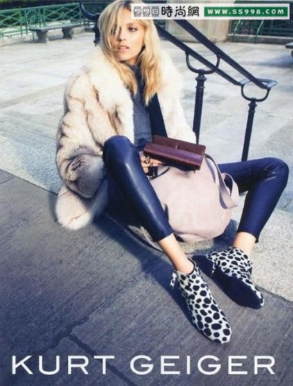 Kurt Geiger Anja Rubik Ʋɵ